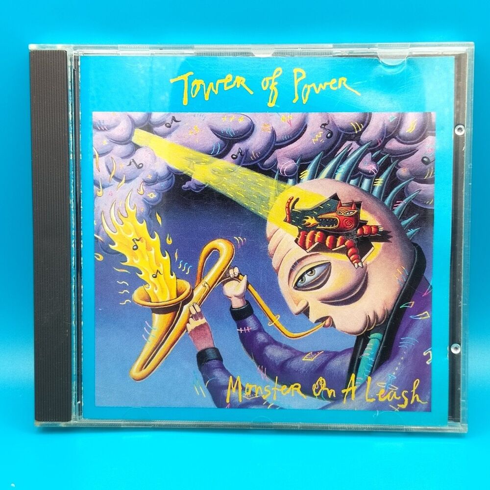 Tower of Power Monster On A Leash CD 1991 Epic Records 90s Music Soul Funk R&B